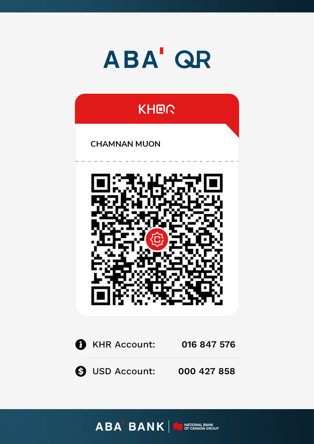 ABA KHQR Code